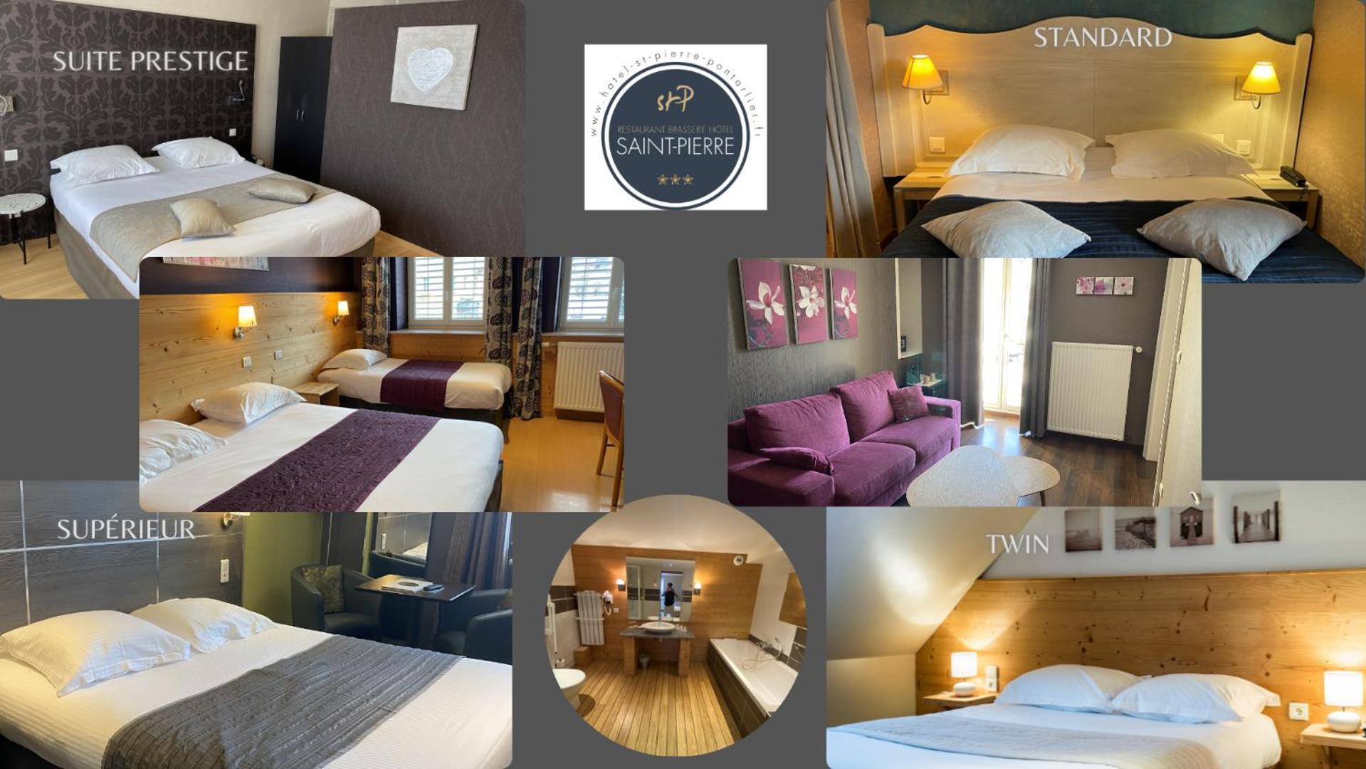 Hotel Saint-Pierre ปงตาร์ลีเย ภายนอก รูปภาพ